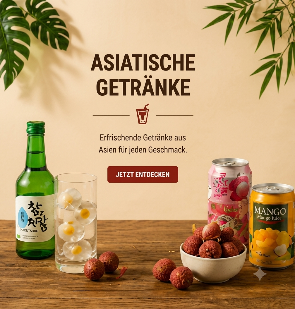 Asiatische Getränken